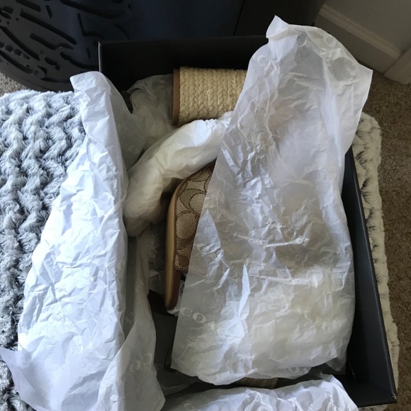 Coach Signature C Open Toe Sandal - Picture 12 of 13